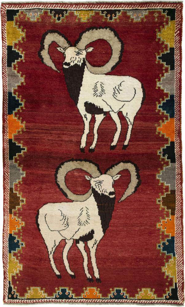 Alfombra persa Persia Gabbeh Ghashghai 173x105 173x105, Alfombra persa Anudado a mano