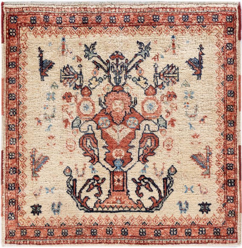 Persian Rug Persian Gabbeh Loribaft Z 74x73 74x73, Persian Rug Knotted by hand