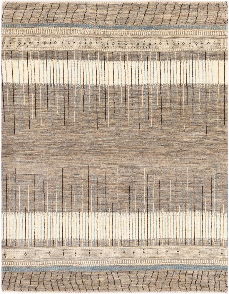 Persian rug Perser Gabbeh Loribaft Natura 6'5"x5'0" 6'5"x5'0", Persian rug Hand-knotted