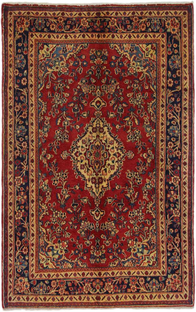 Persian Rug Hamadan 214x134 214x134, Persian Rug Knotted by hand