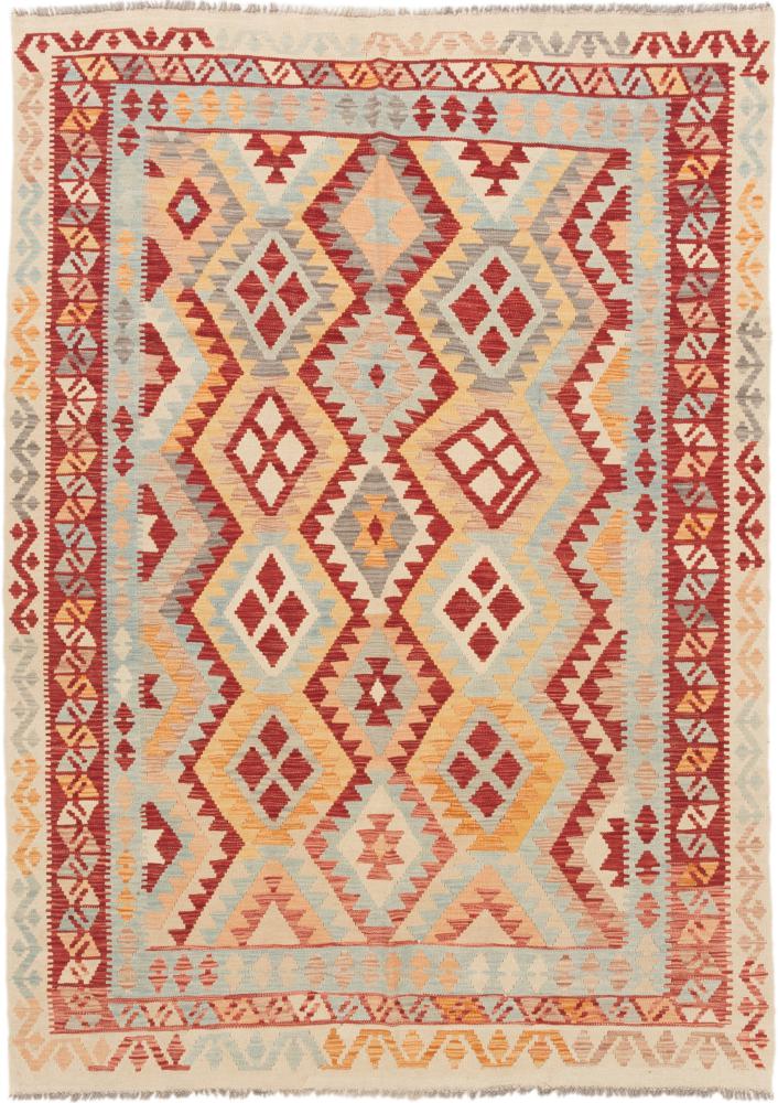 Tapete afegão Kilim Afegão 239x177 239x177, Tapete persa Tecido à mão