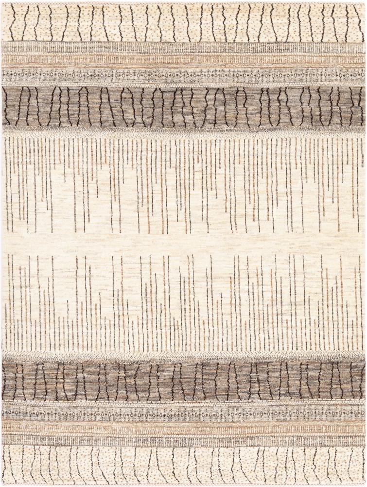 Persian rug Perser Gabbeh Loribaft Natura 6'6"x4'11" 6'6"x4'11", Persian rug Hand-knotted
