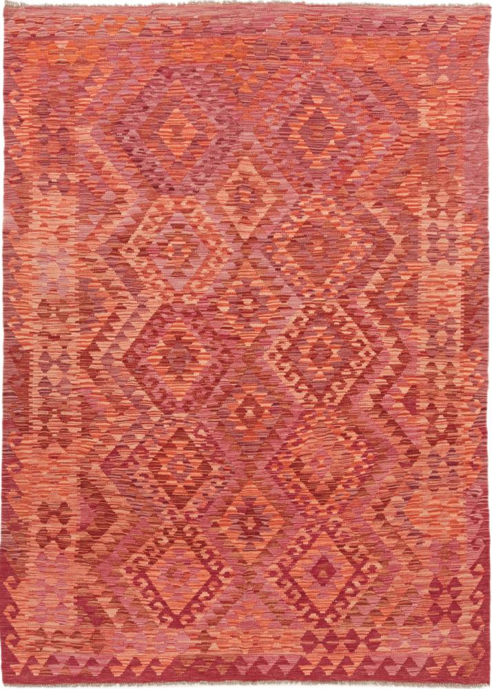 Tapete afegão Kilim Afegão 244x175 244x175, Tapete persa Tecido à mão