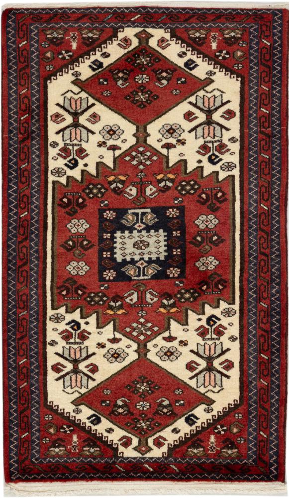 Perzisch tapijt Khamseh 129x79 129x79, Perzisch tapijt Handgeknoopte