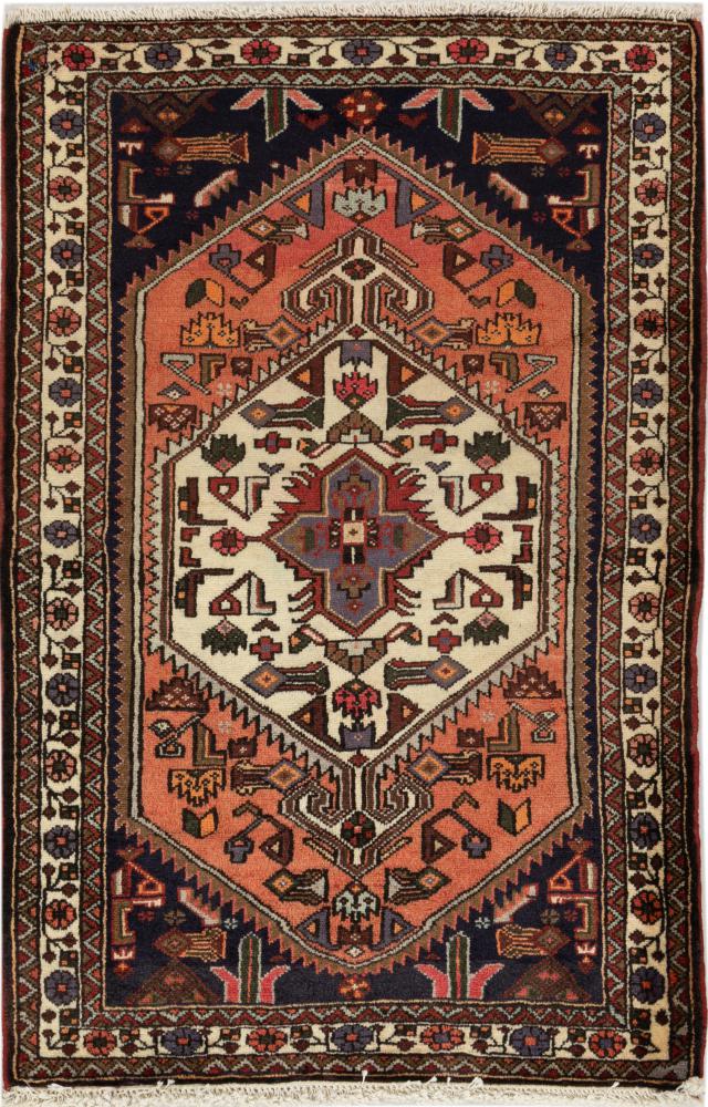 Covor persan Khamseh 124x83 124x83, Covor persan Lucrate de mână