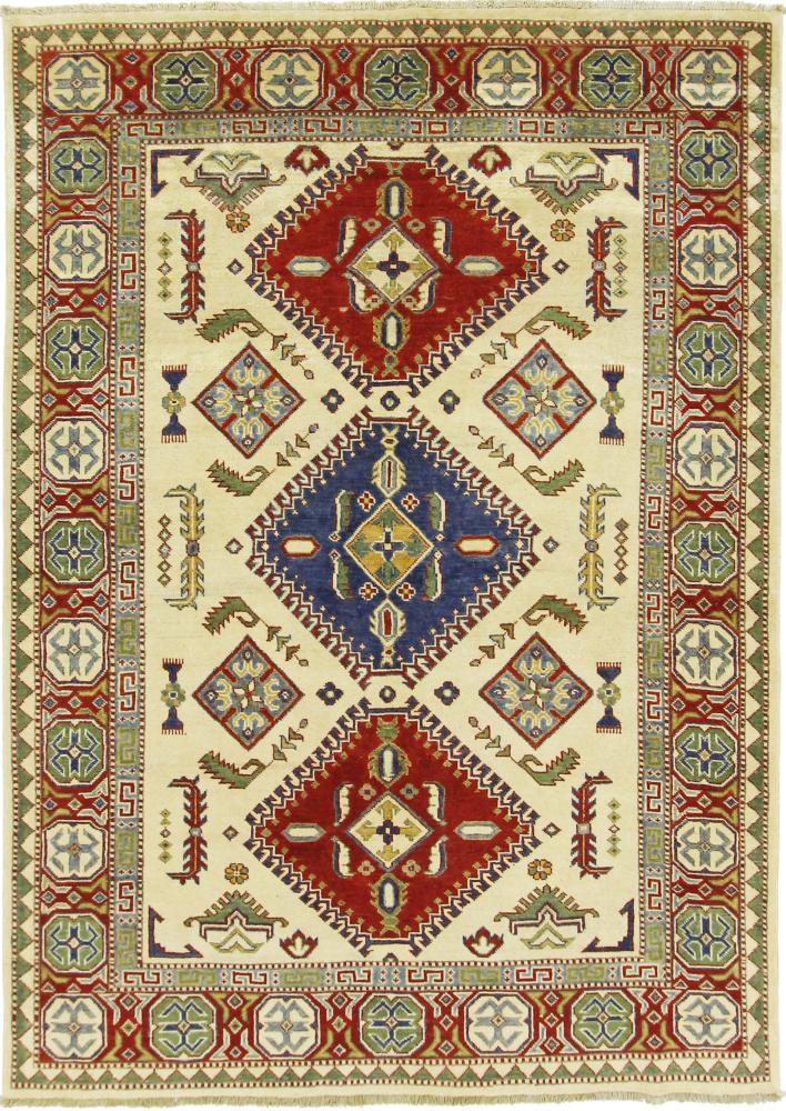 Tapis afghan Kazak 237x167 237x167, Tapis persan Noué à la main