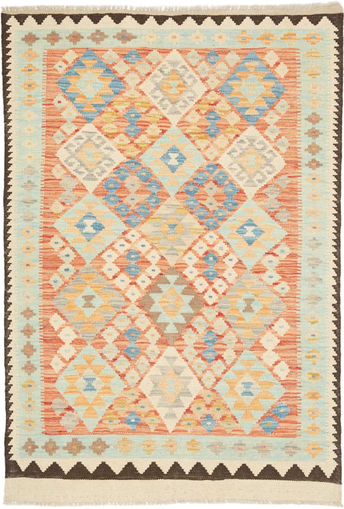Afghansk teppe Kelim Afghan 150x94 150x94, Persisk teppe Håndvevd