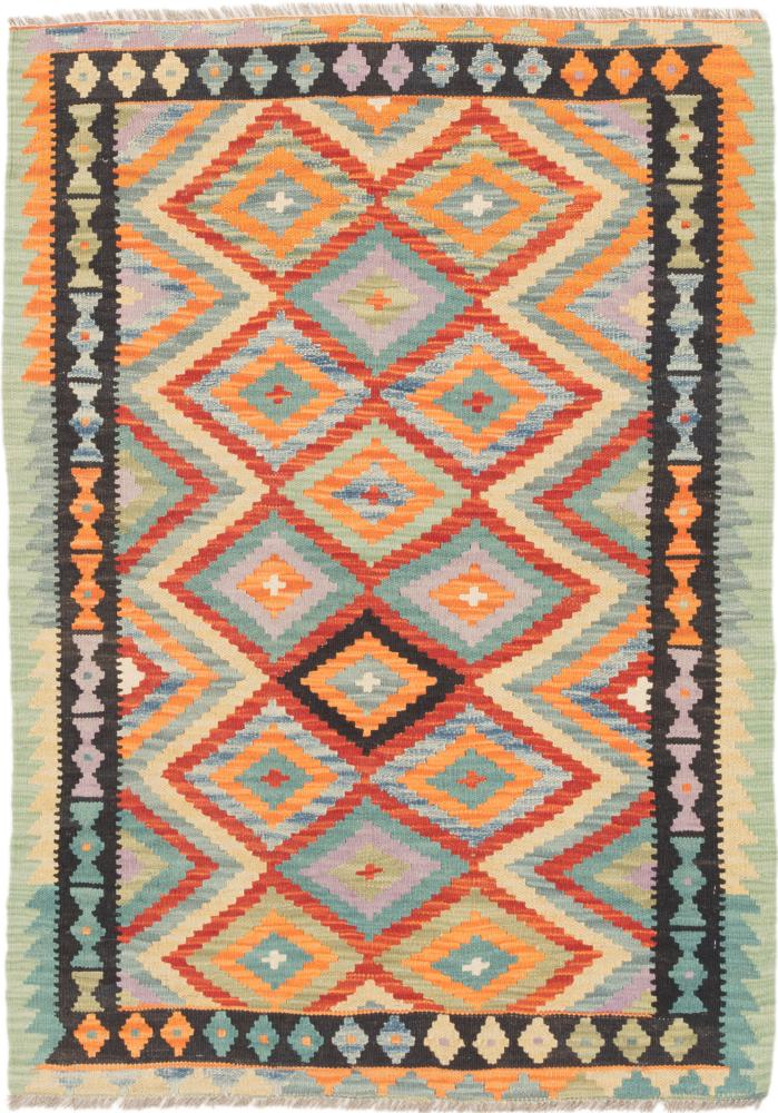 Tapete afegão Kilim Afegão 151x108 151x108, Tapete persa Tecido à mão