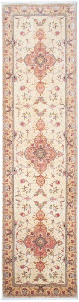Tapete persa Tabriz 50Raj 313x81 313x81, Tapete persa Atado à mão