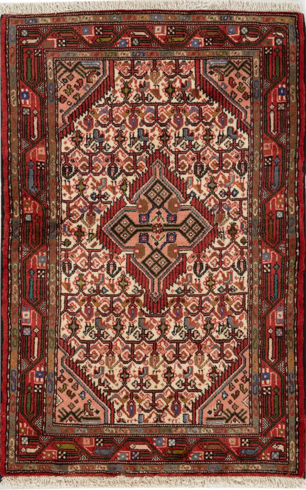 Persisk teppe Hamadan Zageh 125x81 125x81, Persisk teppe Knyttet for hånd