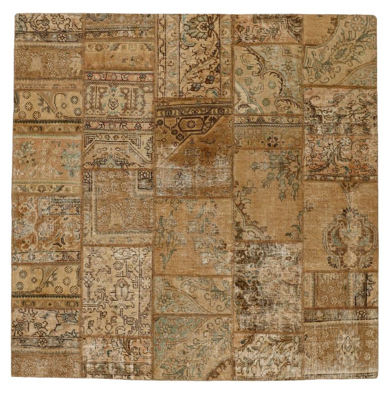 Dywan perski Patchwork 202x202 202x202, Dywan perski Ręcznie tkane