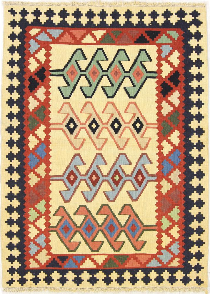 Perzsa szőnyeg Kilim Fars 4'9"x3'6" 4'9"x3'6", Perzsa szőnyeg szőttesek