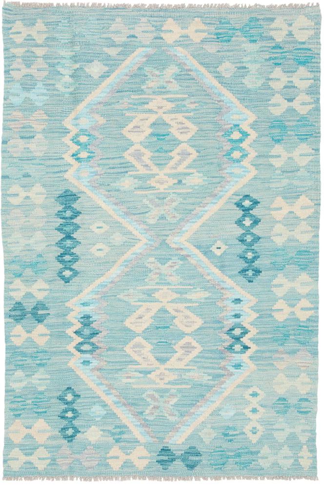 Αφγανικό χαλί Κιλίμ Afghan 152x101 152x101, Περσικό χαλί Οι κόμποι έγιναν με το χέρι