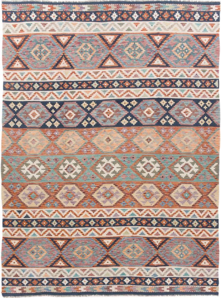 Tapete afegão Kilim Afegão 345x258 345x258, Tapete persa Tecido à mão