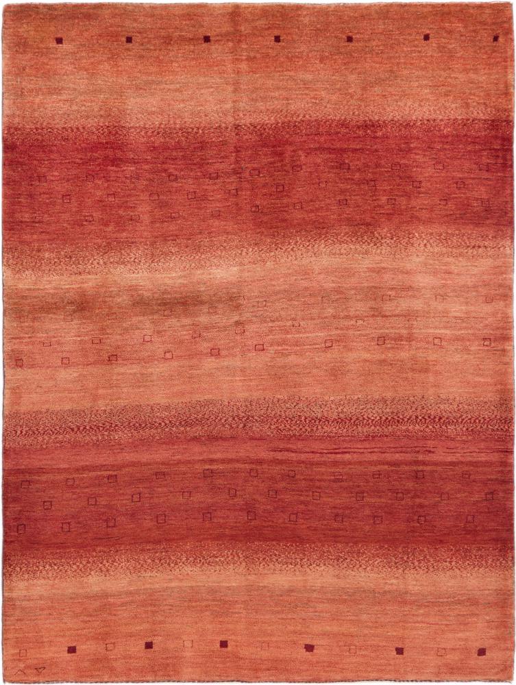 Persian Rug Persian Gabbeh Loribaft Z 6'9"x5'1" 6'9"x5'1", Persian Rug Knotted by hand