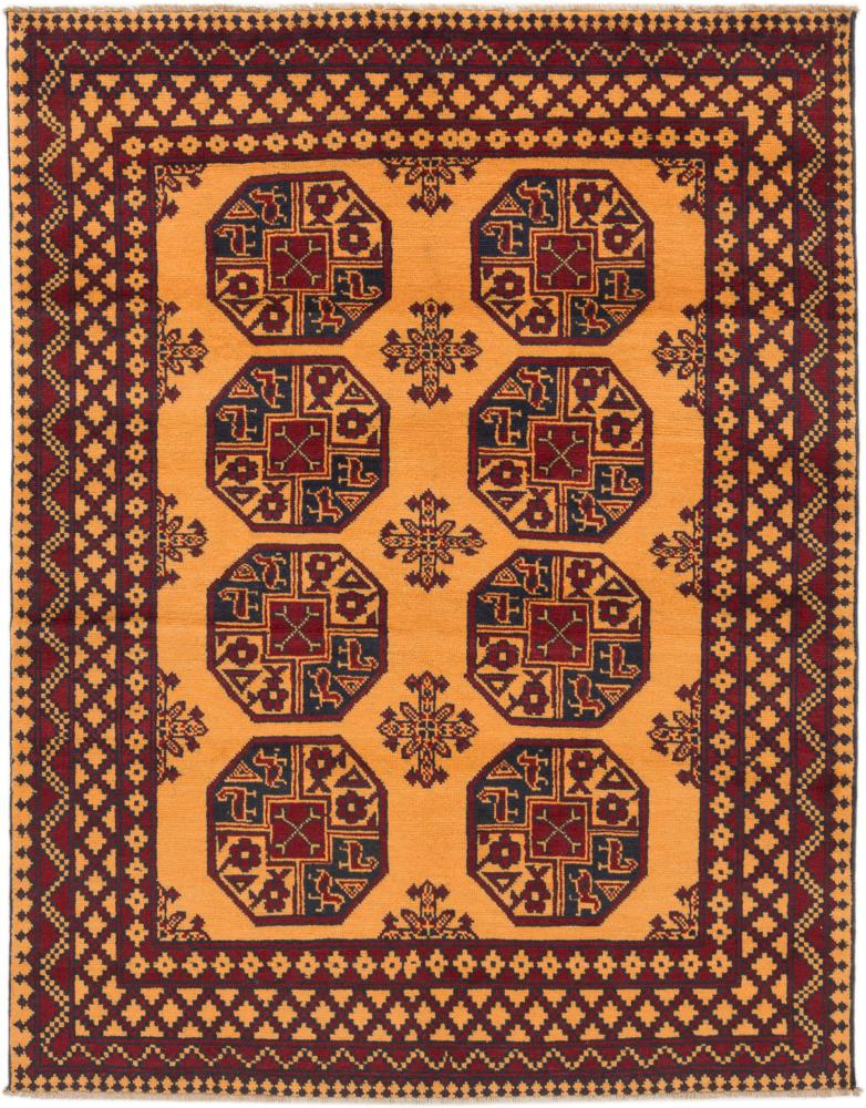 Tapete afegão Afegão Akhche 196x152 196x152, Tapete persa Atado à mão