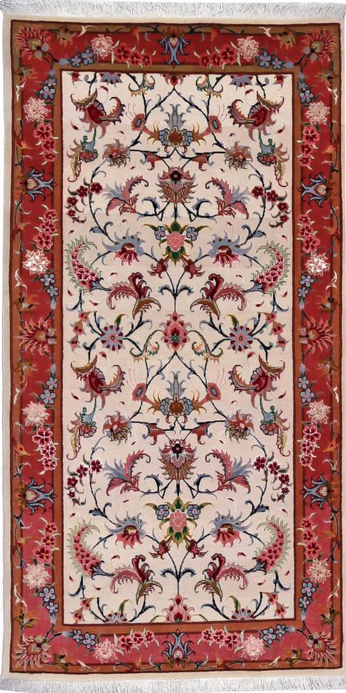 Persian Rug Tabriz 50Raj 144x77 144x77, Persian Rug Knotted by hand