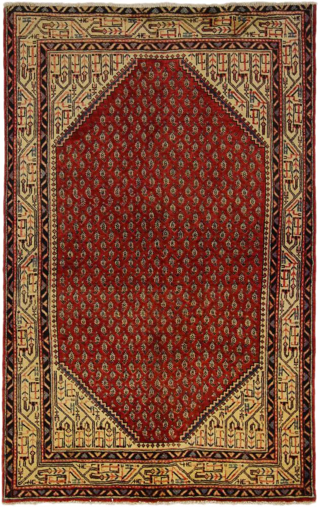 Persian Rug Sarouk Mir Boteh 205x132 205x132, Persian Rug Knotted by hand