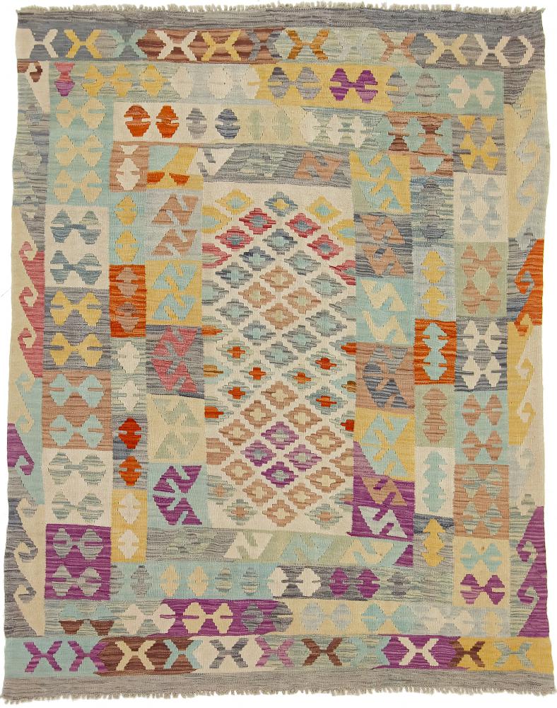 Tapete afegão Kilim Afegão Heritage 201x159 201x159, Tapete persa Tecido à mão