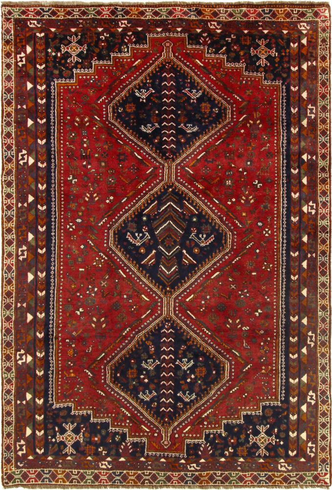 Alfombra persa Ghashghai 291x199 291x199, Alfombra persa Anudado a mano