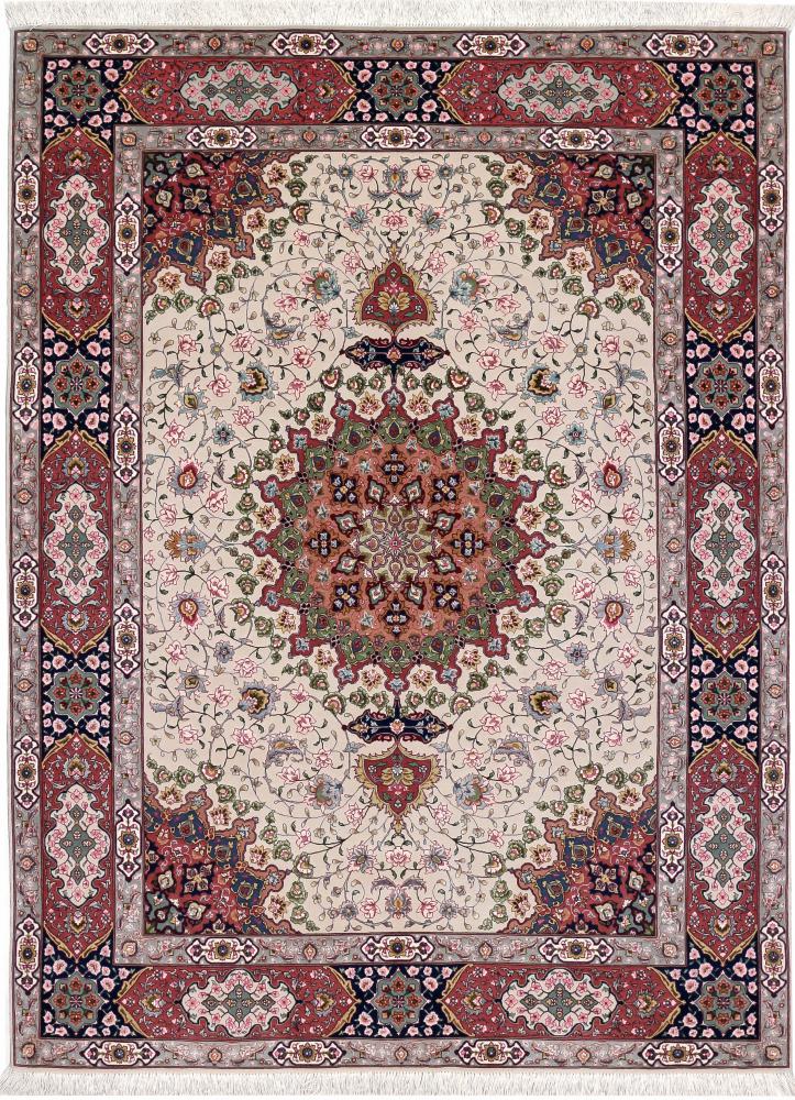 Tapete persa Tabriz 206x151 206x151, Tapete persa Atado à mão