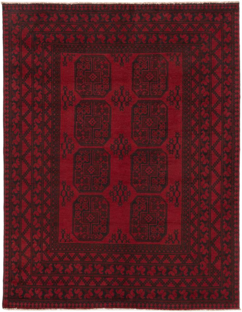 Tapete afegão Afegão Akhche 198x153 198x153, Tapete persa Atado à mão