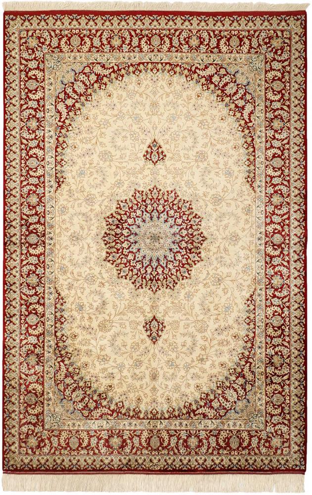 Perzsa szőnyeg Ghom Selyem 6'7"x4'4" 6'7"x4'4", Perzsa szőnyeg Kézzel csomózva
