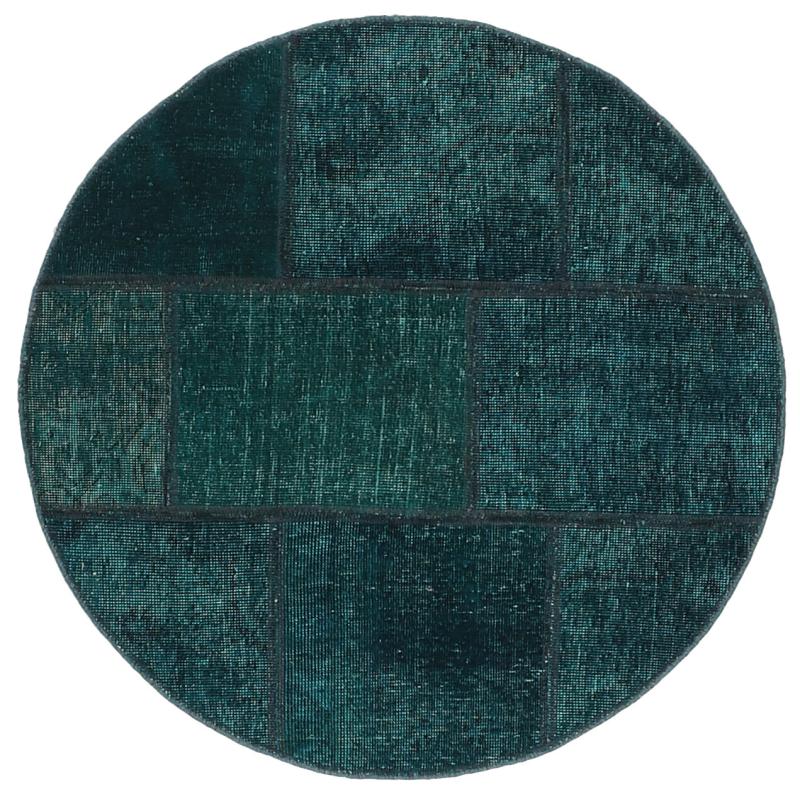  ペルシャ絨毯 パッチワーク 99x101 99x101,  ペルシャ絨毯 手織り