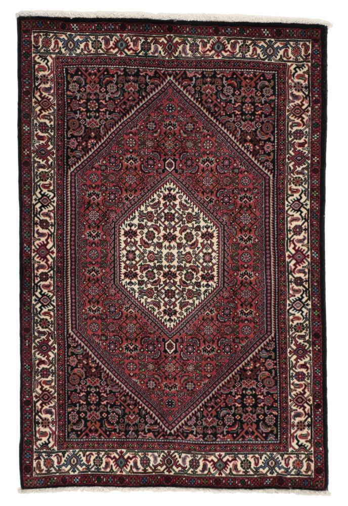Persian Rug Bidjar 4'7"x2'11" 4'7"x2'11", Persian Rug Knotted by hand