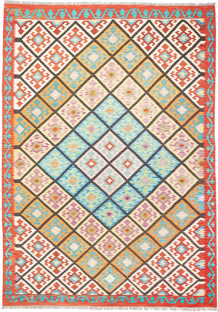 Αφγανικό χαλί Κιλίμ  Afghan 292x207 292x207, Περσικό χαλί Χειροποίητη ύφανση