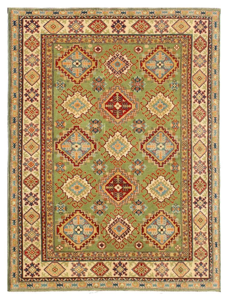 Afghaans tapijt Kazak Ghazni 187x150 187x150, Perzisch tapijt Handgeknoopte