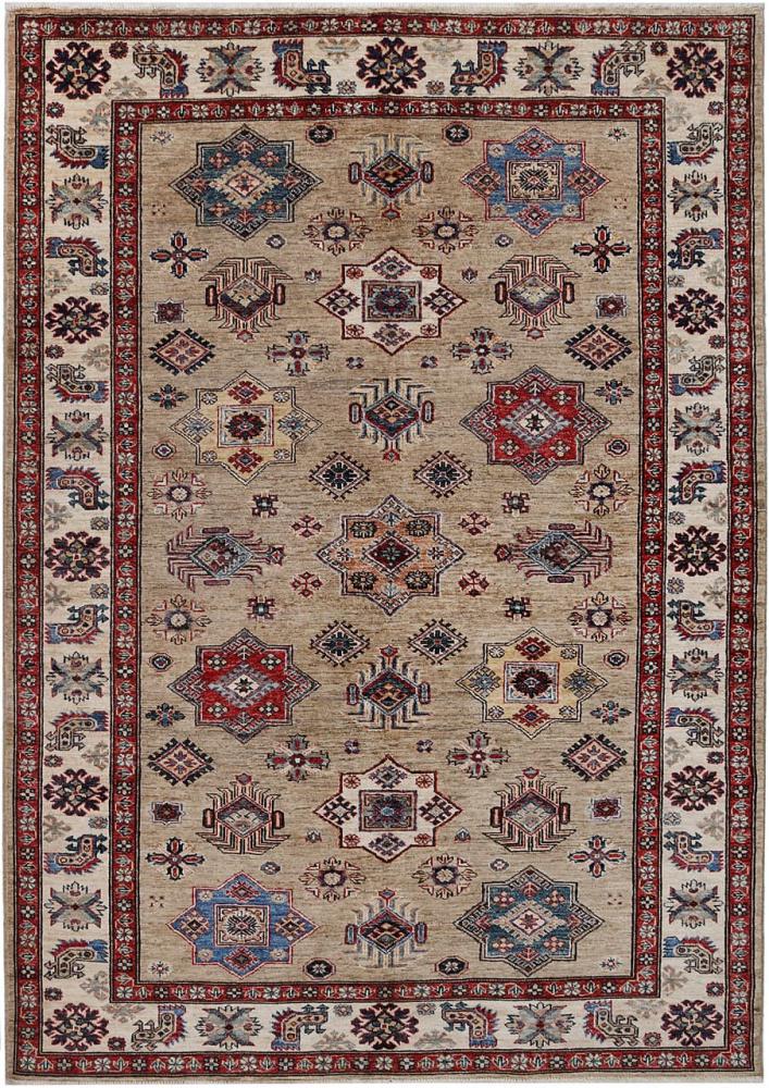 Pakistani rug Kazak Ghazni 8'0"x5'9" 8'0"x5'9", Persian rug Hand-knotted