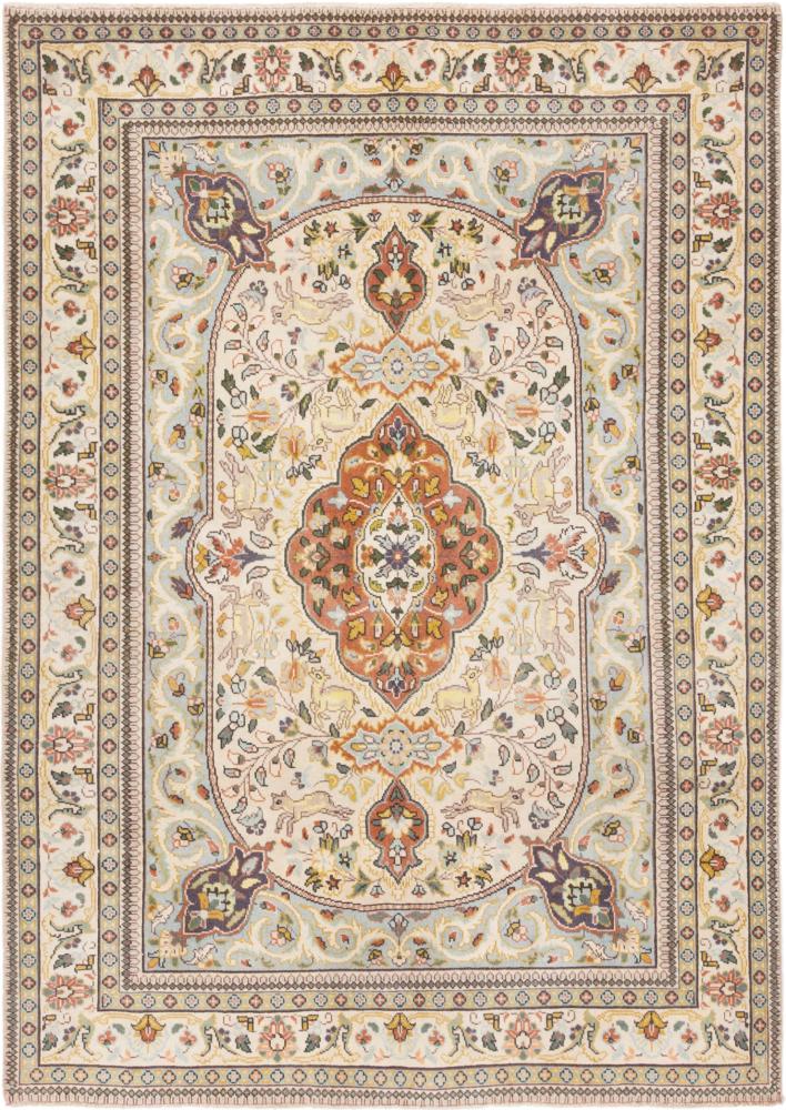 Persian Rug Tabriz Tabatbaie 203x139 203x139, Persian Rug Knotted by hand