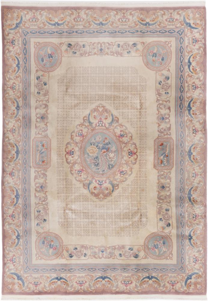Chiński dywan chińskie 10'10"x8'0" 10'10"x8'0", Dywan perski Ręcznie tkane