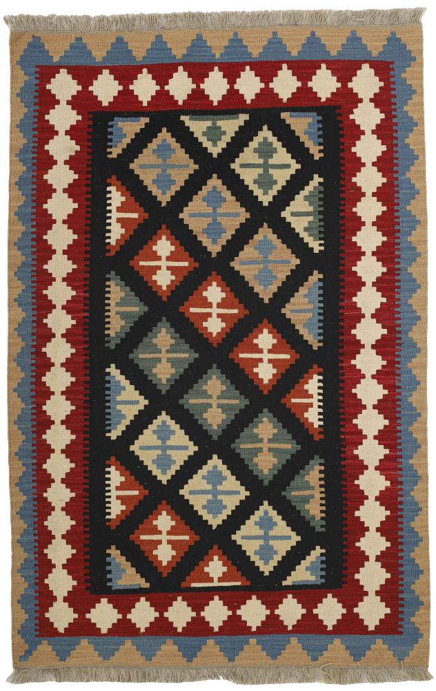 Tapete persa Kilim Fars 6'1"x3'10" 6'1"x3'10", Tapete persa Tecido à mão