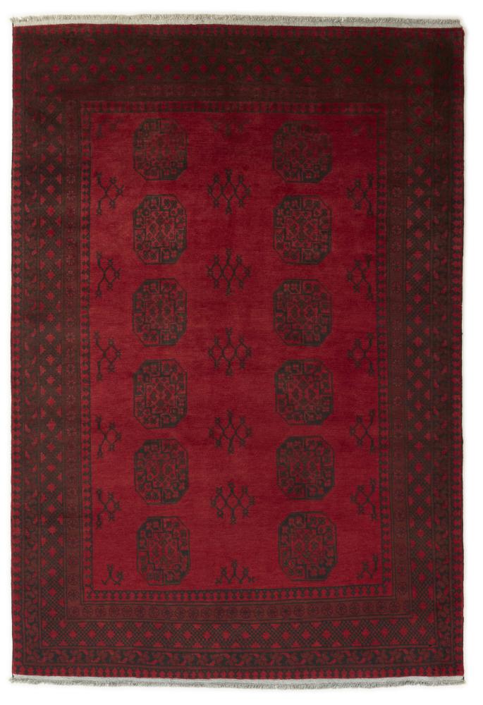 Afghansk teppe Afghan Akhche 248x168 248x168, Persisk teppe Knyttet for hånd