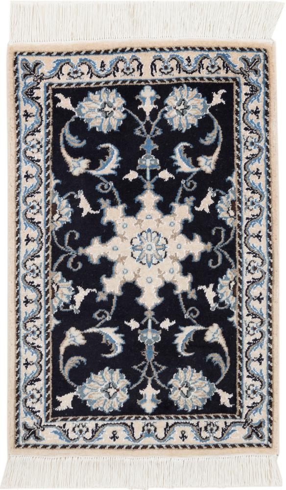 Perserteppich Nain 90x60 90x60, Perserteppich Handgeknüpft