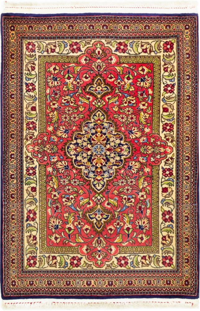 Tapete persa Ghom Kork 93x65 93x65, Tapete persa Atado à mão