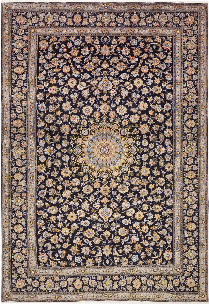 Persisk teppe Keshan 371x254 371x254, Persisk teppe Knyttet for hånd