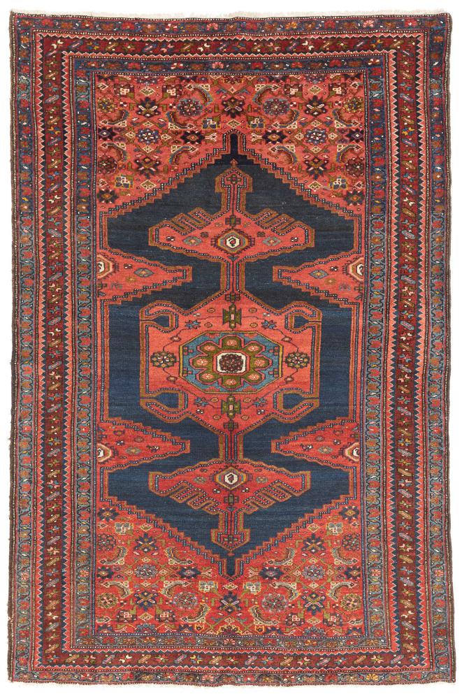 Persisk matta Lori Antik 204x134 204x134, Persisk matta Knuten för hand