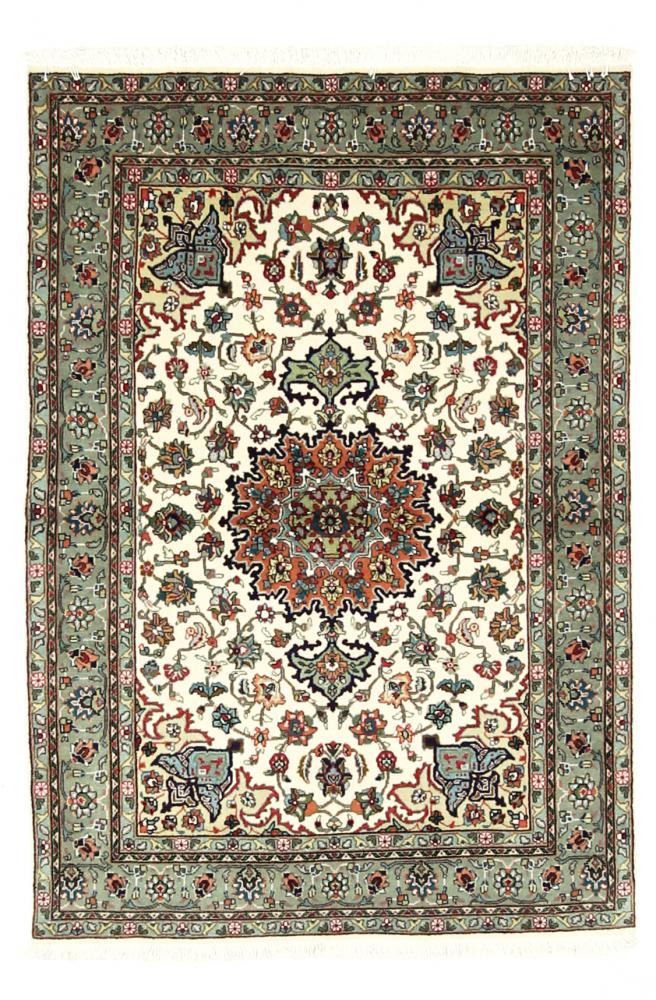 Tapete persa Tabriz 50Raj 147x104 147x104, Tapete persa Atado à mão