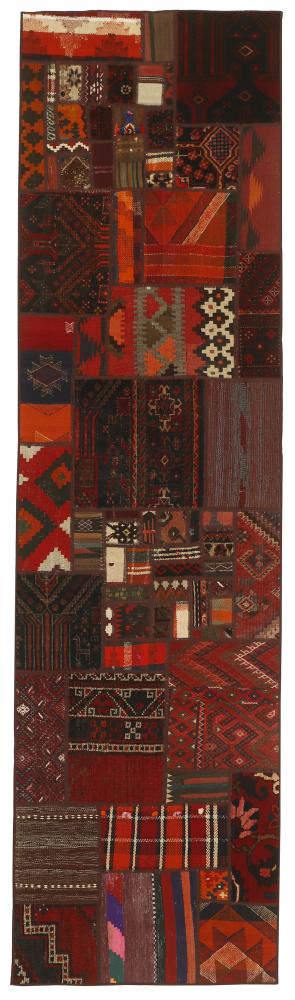 Tapete persa Kilim Patchwork 301x81 301x81, Tapete persa Tecido à mão