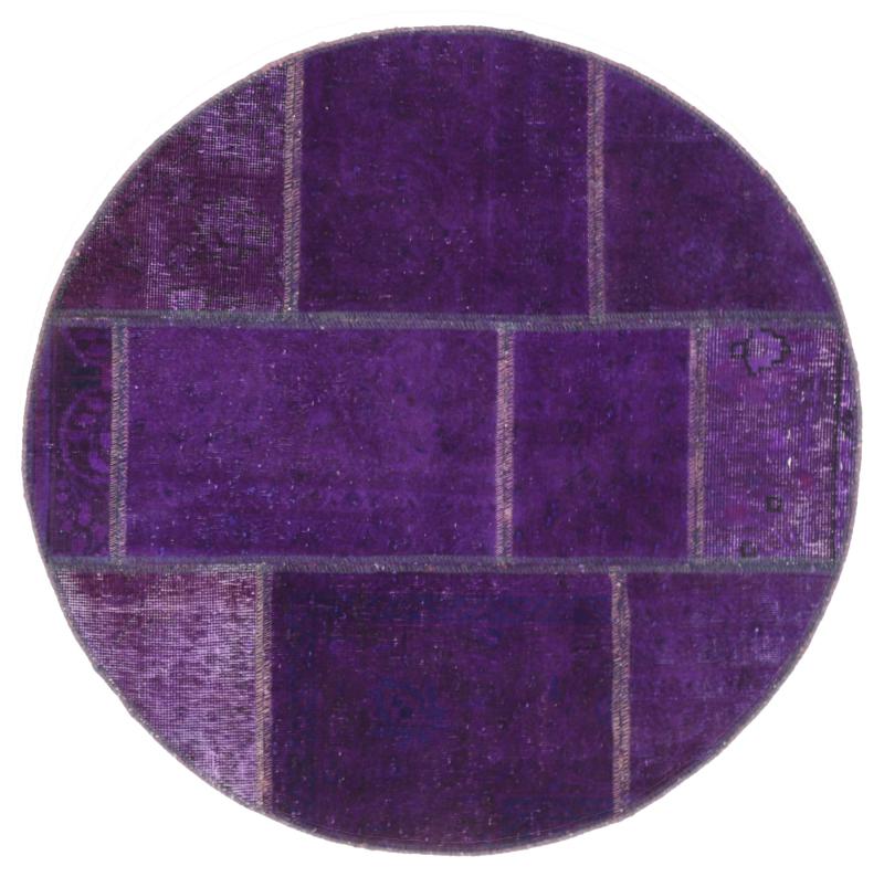 Alfombra persa Patchwork 99x101 99x101, Alfombra persa Anudado a mano