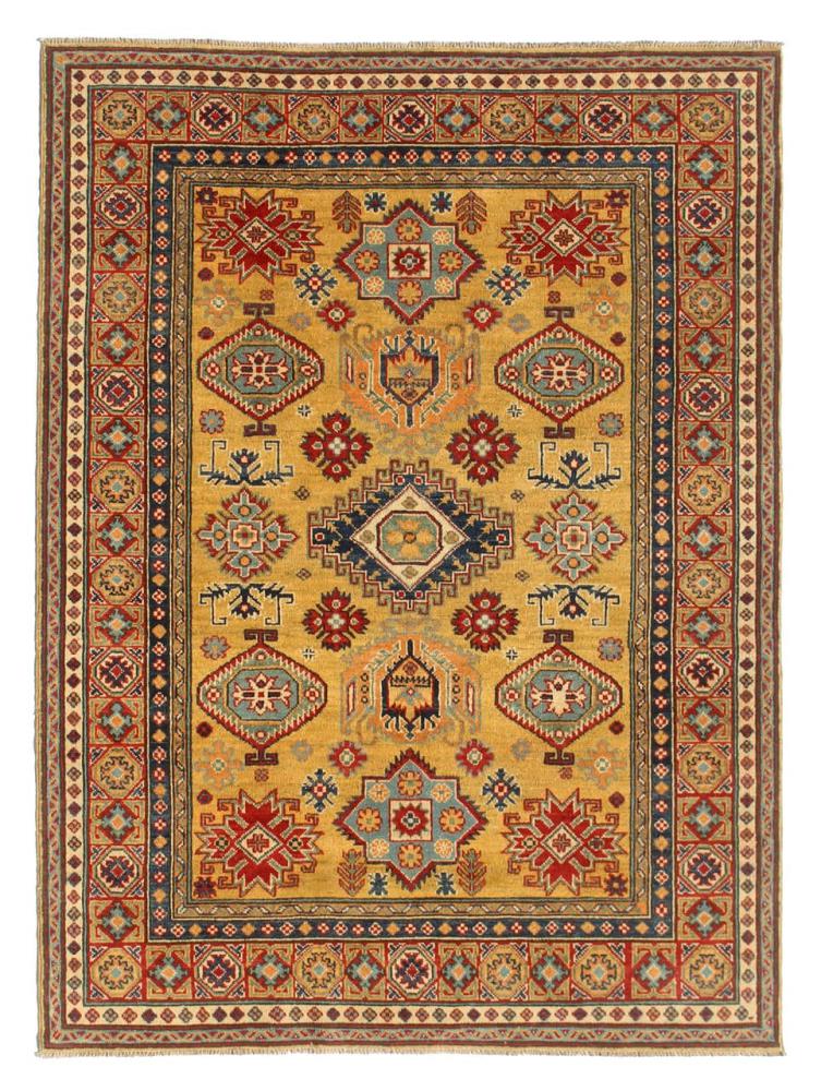 Afghaans tapijt Kazak Ghazni 217x147 217x147, Perzisch tapijt Handgeknoopte