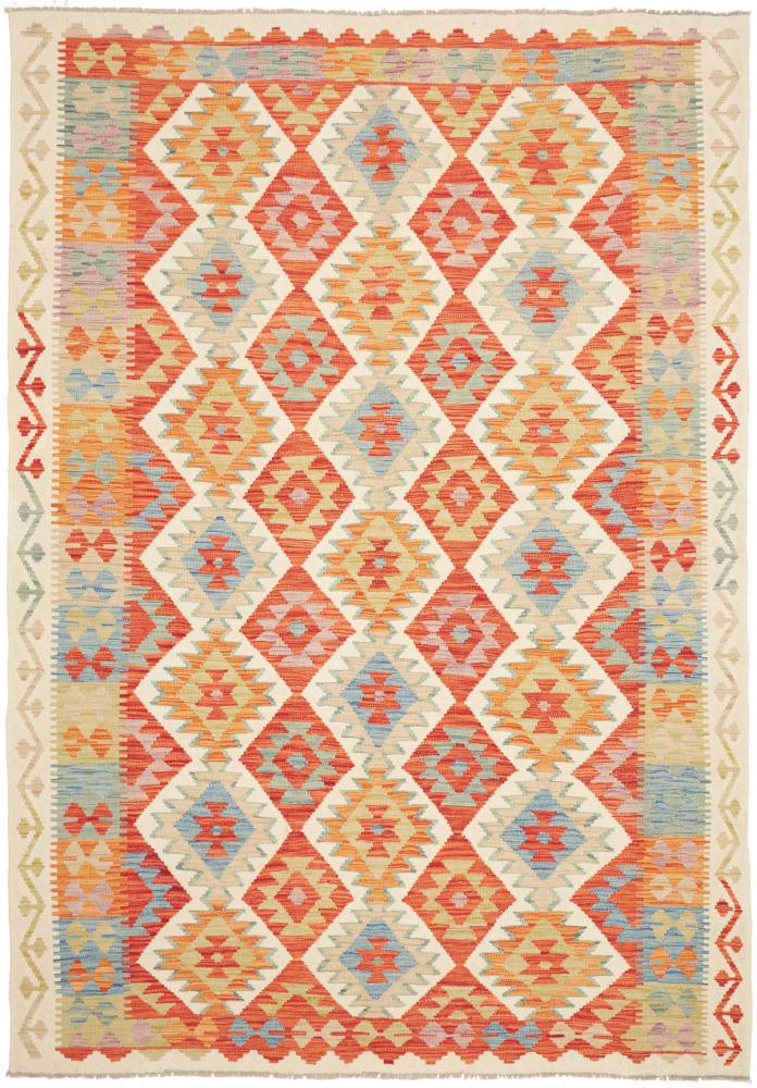 Afghan rug Kilim Afghan 253x178 253x178, Persian Rug Woven by hand