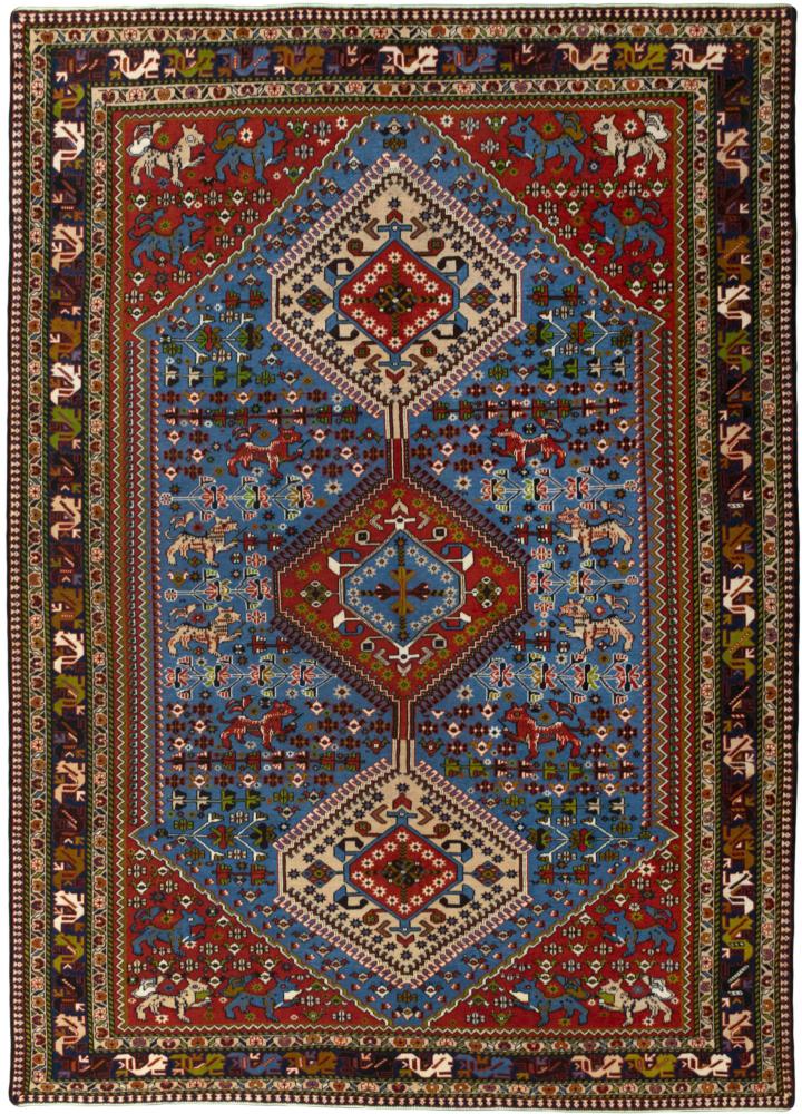 Persian Rug Yalameh 308x220 308x220, Persian Rug Knotted by hand