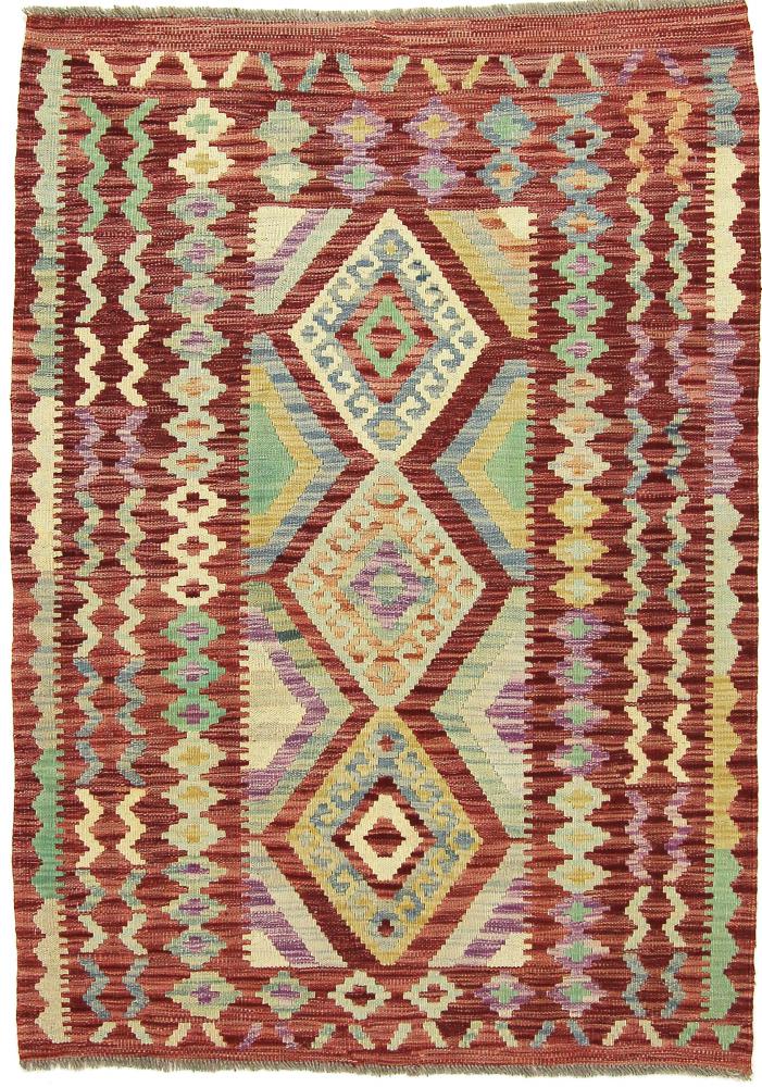 Tapete afegão Kilim Afegão Heritage 142x105 142x105, Tapete persa Tecido à mão