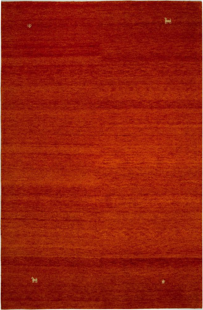 Indo rug Gabbeh 9'9"x6'7" 9'9"x6'7", Persian Rug Knotted by hand