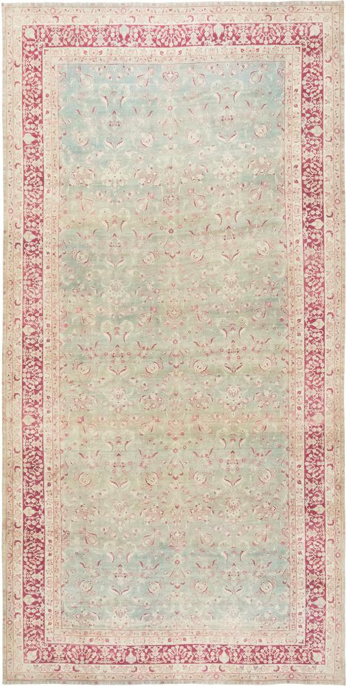 Persialainen matto Tabriz Antiikki 606x303 606x303, Persialainen matto Solmittu käsin