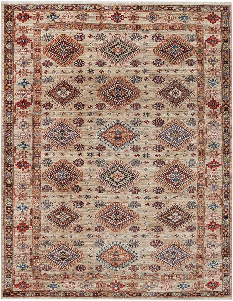 Tapis pakistanais Kazak Ghazni 227x174 227x174, Tapis persan Noué à la main